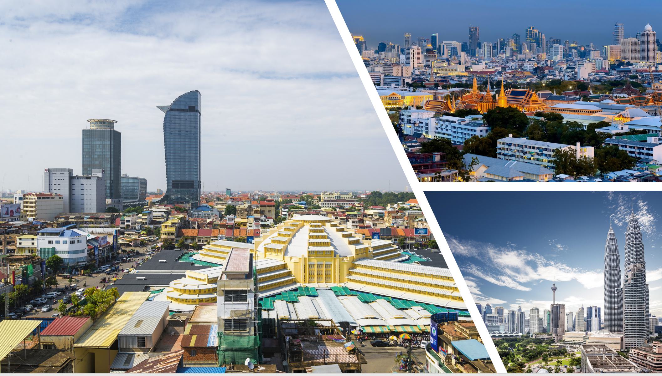 ビヨンドボーダーズの主要投資国マレーシア・カンボジア・タイ・モンゴル