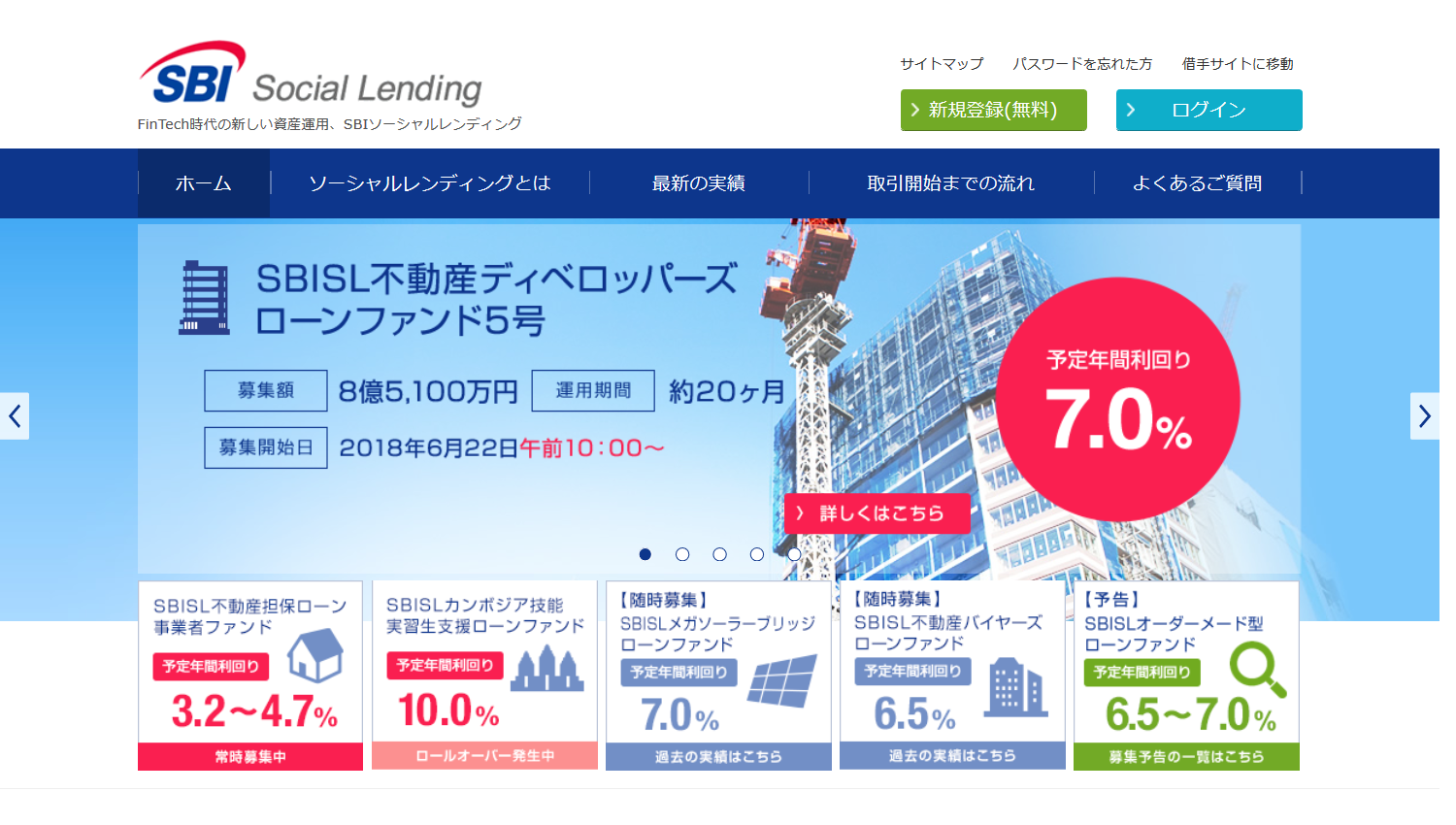 SBIソーシャルレンディング