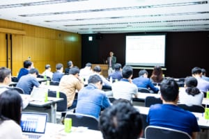 リズムの不動産投資セミナーの様子