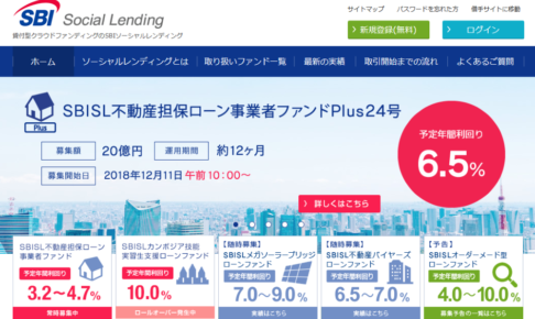SBISL不動産担保ローン事業者ファンドPlus24号