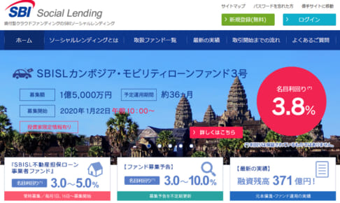 1口5万円・年利回り3.8%・22日10時から、SBIソーシャルレンディングがSBISLカンボジア・モビリティローンファンド3号募集