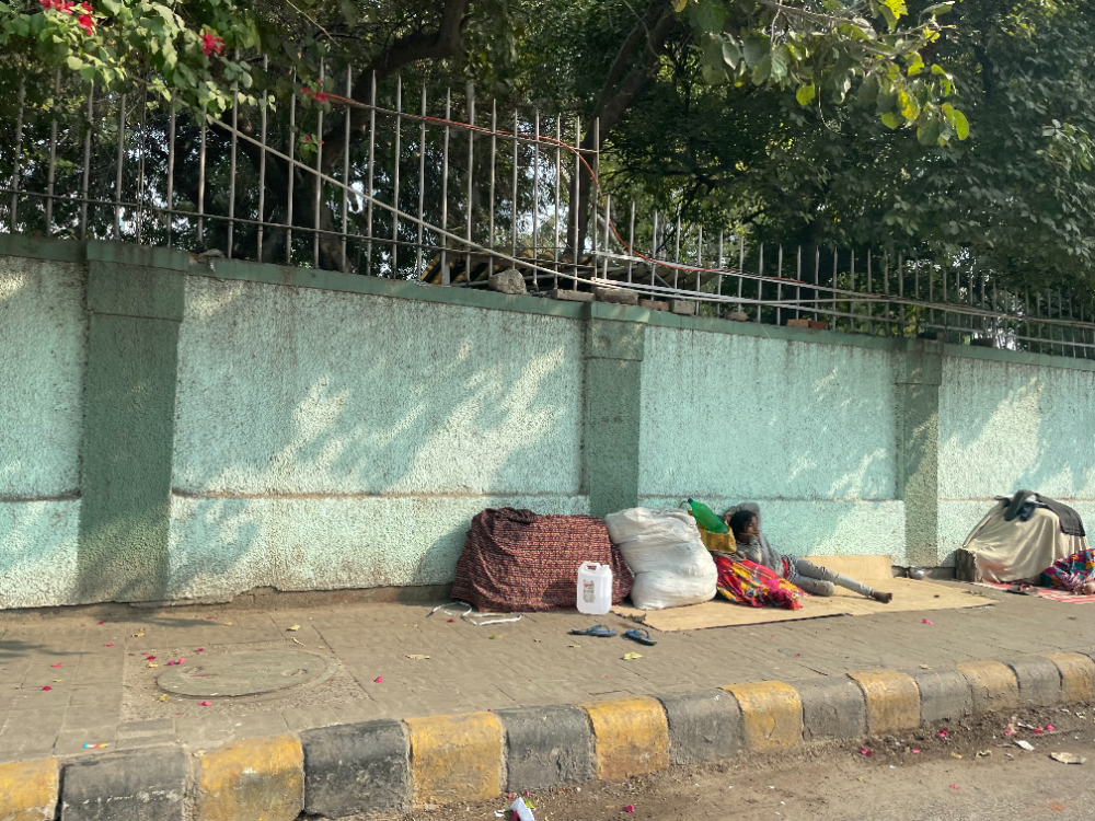 インドの街中の様子